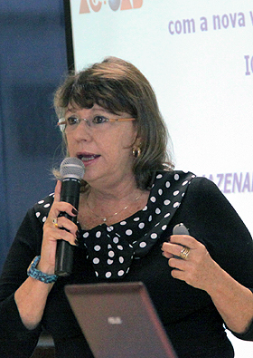 Ana Amélia, professora do curso            Foto: Francisco Teixeira