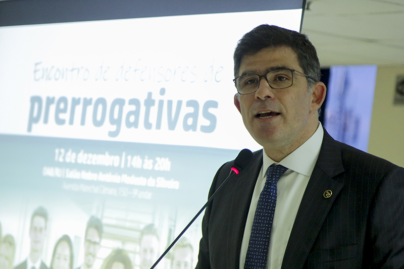 Luciano Bandeira, tesoureiro da OAB/RJ e presidente da Comissão de Prerrogativas. Foto: Bruno Marins