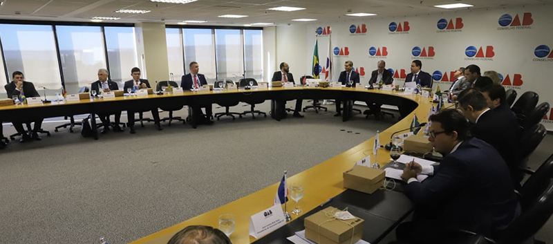 Encontro reuniu os presidentes de seccionais nesta terça, 18 / Foto: Eugênio Novaes - CFOAB