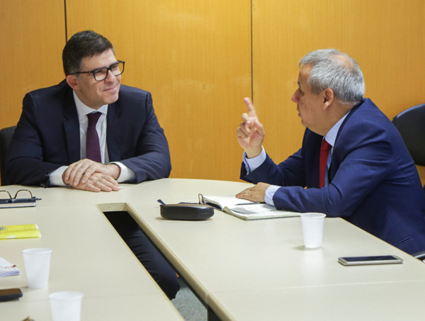 Luciano Bandeira e Luis Pedernera / Foto: Lula Aparício