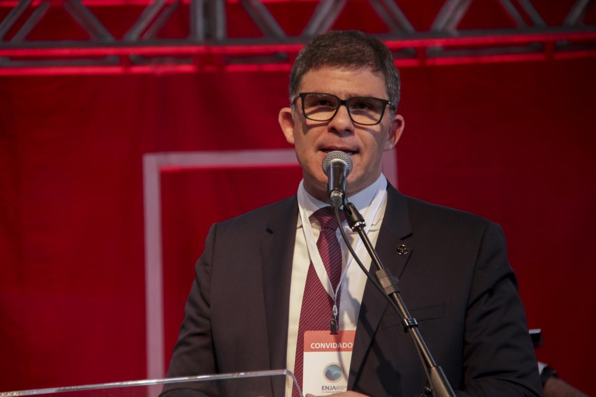 Presidente da OABRJ, Luciano Bandeira discursou na abertura do Enja 2019 / Foto: Bruno Marins