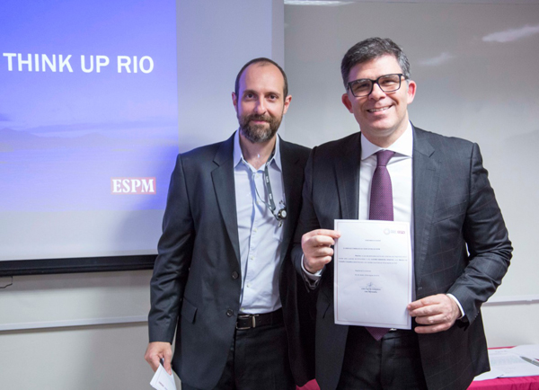 João Luiz de Figueiredo e Luciano Bandeira / Foto: Thiago Brito Divulgação ESPM
