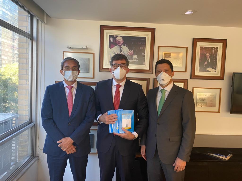 Flávio Willeman, Luciano Bandeira e Bruno Dubeux / Foto: Divulgação
